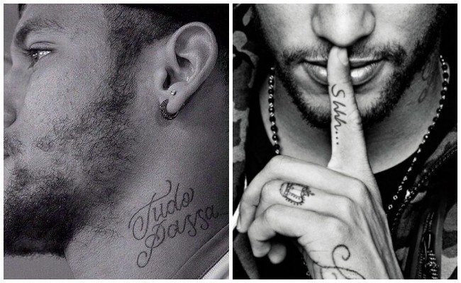 Tatuajes de neymar nuevos