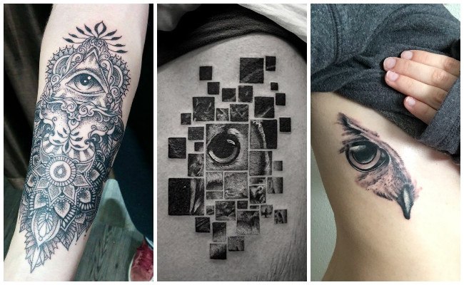 Tatuajes de ojos en 3d