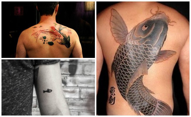 Tatuajes de peces koi y su significado