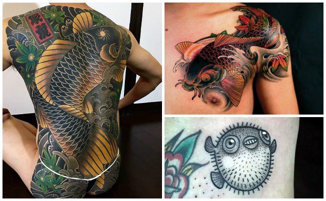 Tatuajes de peces para hombres