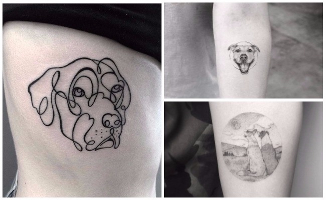 Tatuajes de perros cocker