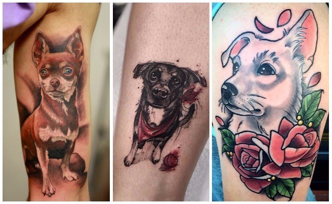 Tatuajes de perros para hombres