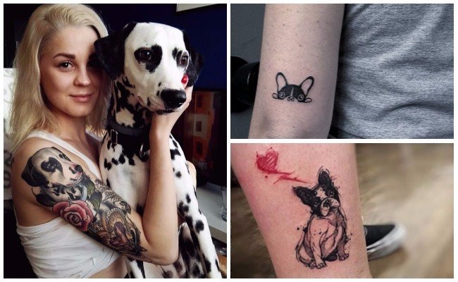 Tatuajes de perros pastor alemán