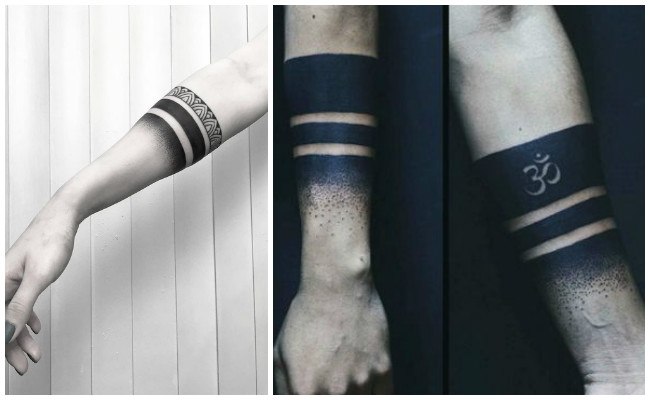 Tatuajes de pulseras tribales