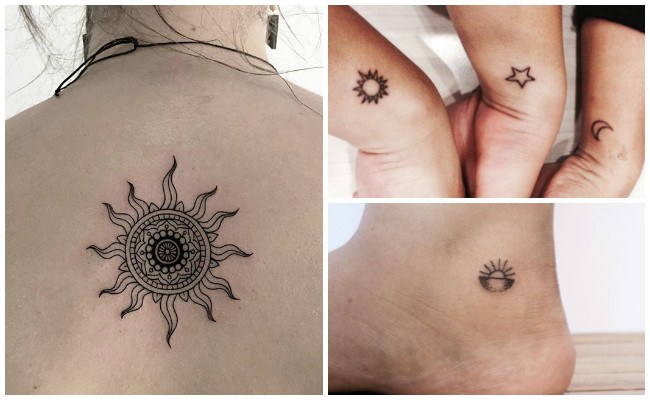 Tatuajes de sol maya