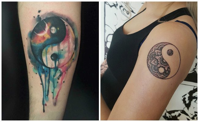 Tatuajes de yin yang