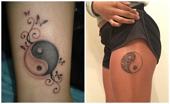Tatuajes de ying yang
