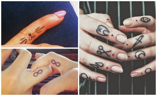 Tatuajes en los dedos para hombre