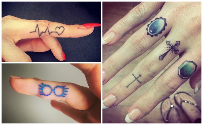 Tatuajes en los dedos para parejas