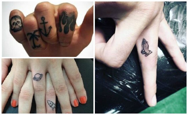 Tatuajes en el dedo índice