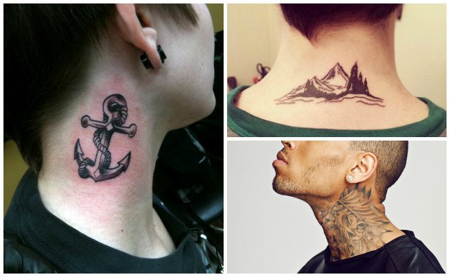 Tatuajes en el cuello y si duelen