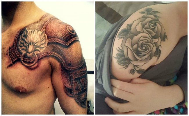 Tatuajes en el hombro