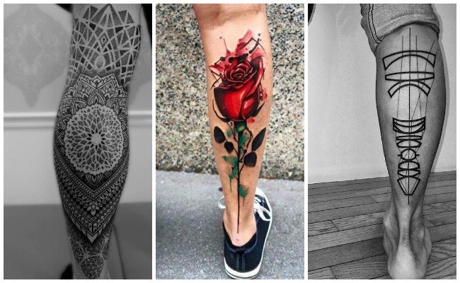 Tatuajes en el muslo de la pierna