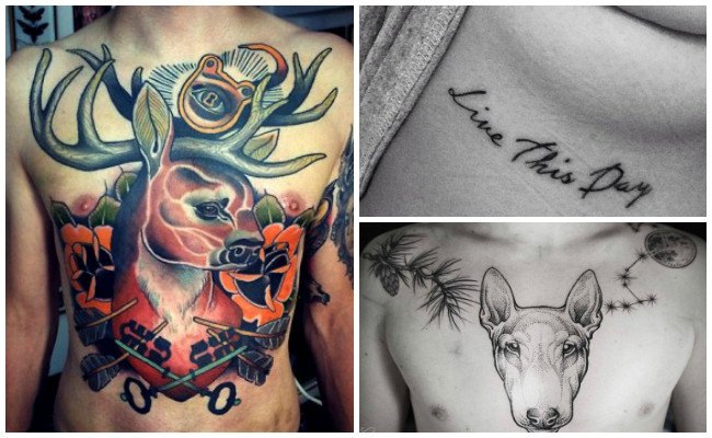 Tatuajes en el pecho y diseños