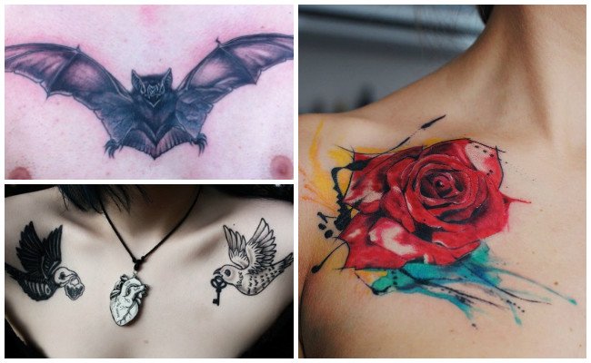 Tatuajes en el pecho e imágenes
