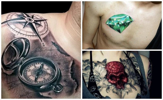 Tatuajes en el pecho y sus modelos