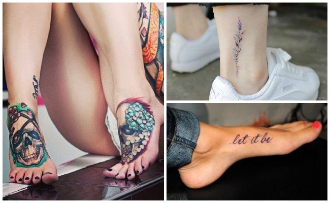 Tatuajes en el pie de hadas