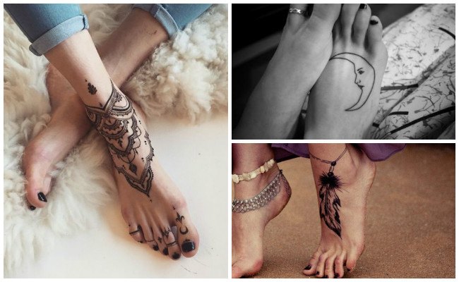 Tatuajes en el pie con nombres