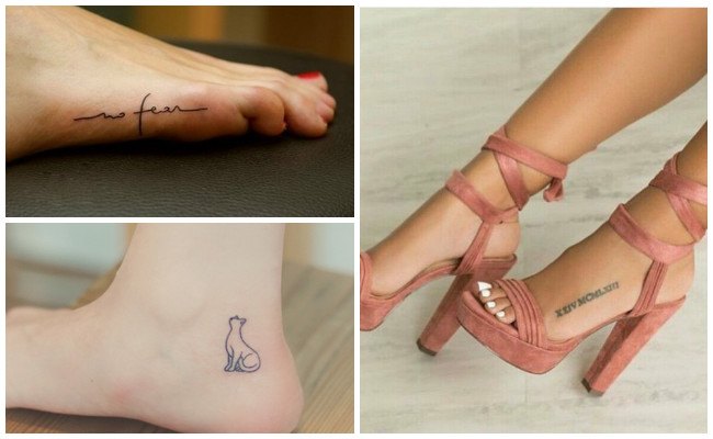 Tatuajes en el pie y el tobillo, lo que debes saber sobre esta zona