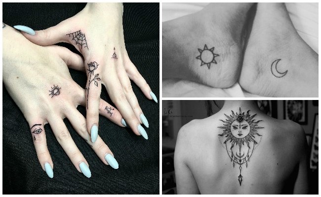 Tatuajes en forma de sol