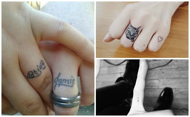 Tatuajes en los dedos con frases