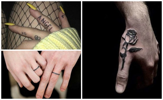 Tatuajes en los dedos de los pies