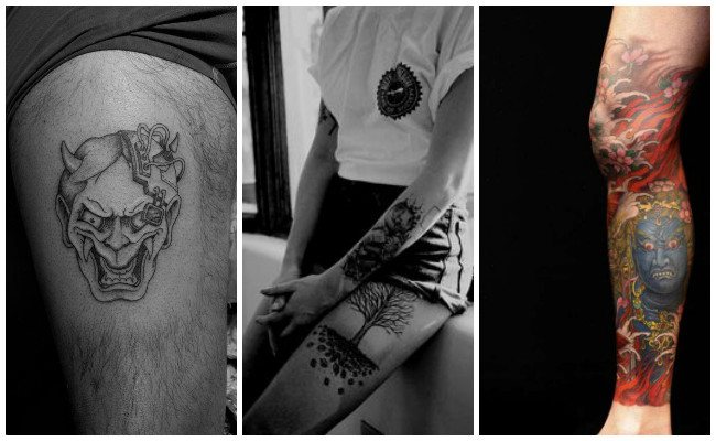 Tatuajes en toda la pierna