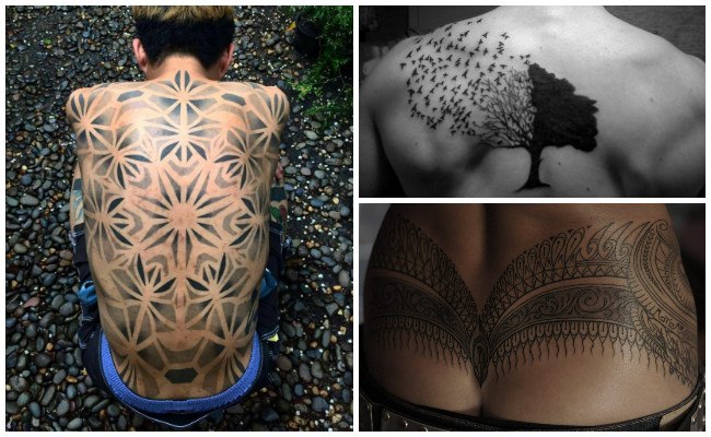 Tatuajes en la espalda para hombre
