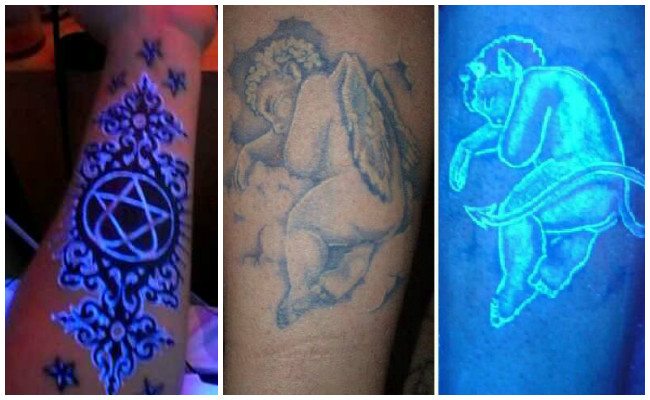 Tatuajes fluorescentes para hombre