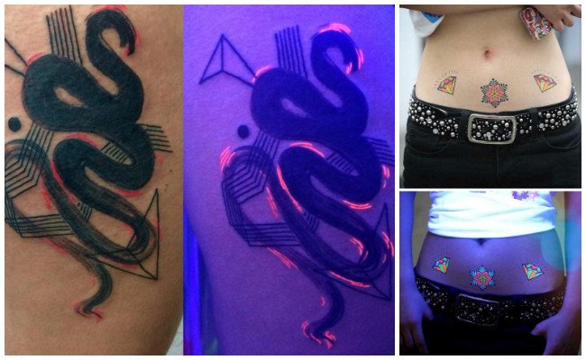 Tatuajes fluorescentes