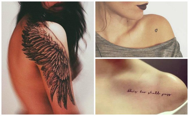 Tatuajes en el hombro para mujeres