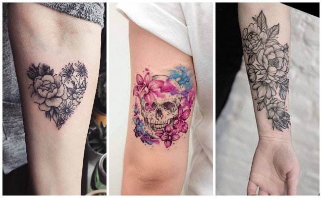 Tatuajes para mujeres con flores