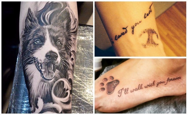 Tatuajes de perros para mujeres