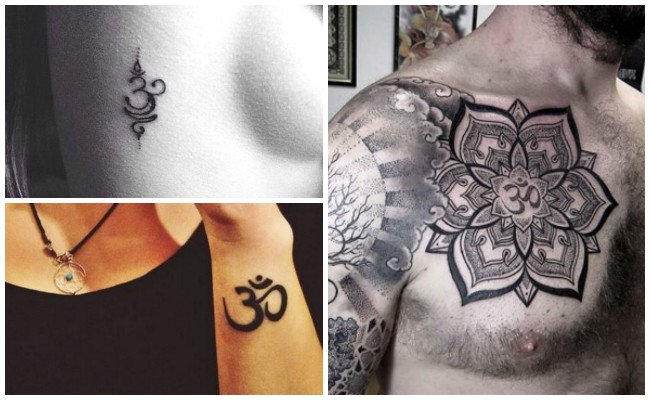 Tatuajes con símbolo del hinduismo
