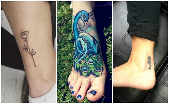 Tatuajes en el tobillo para mujeres