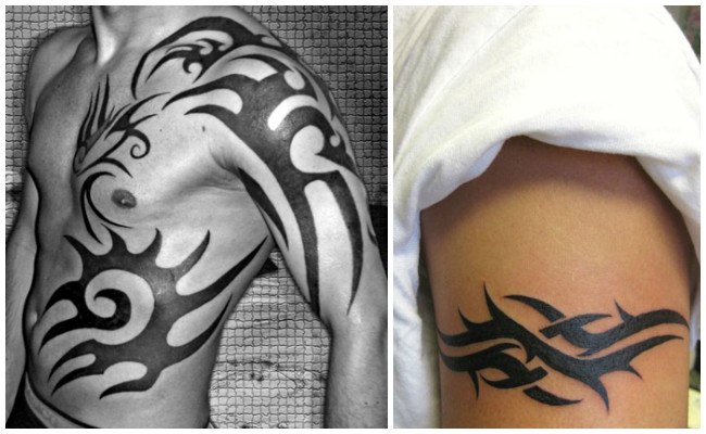 Tatuajes tribales en la mano