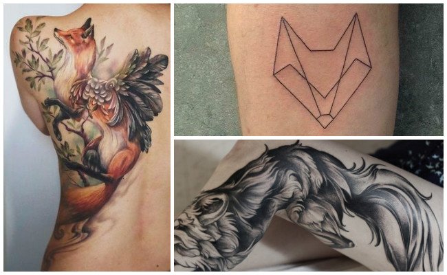 Fotos de tatuajes de zorros