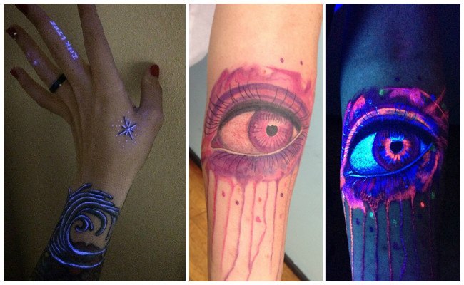 Ver imágenes de tatuajes fluorescentes