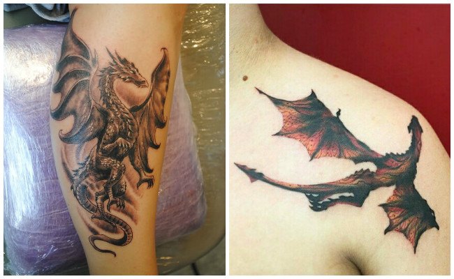 Ver tatuajes de dragones