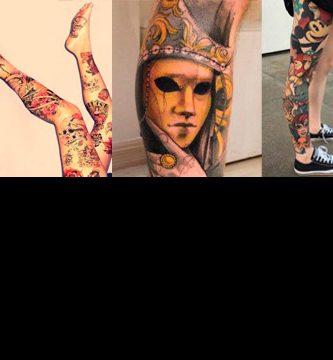 Tatuajes en las piernas